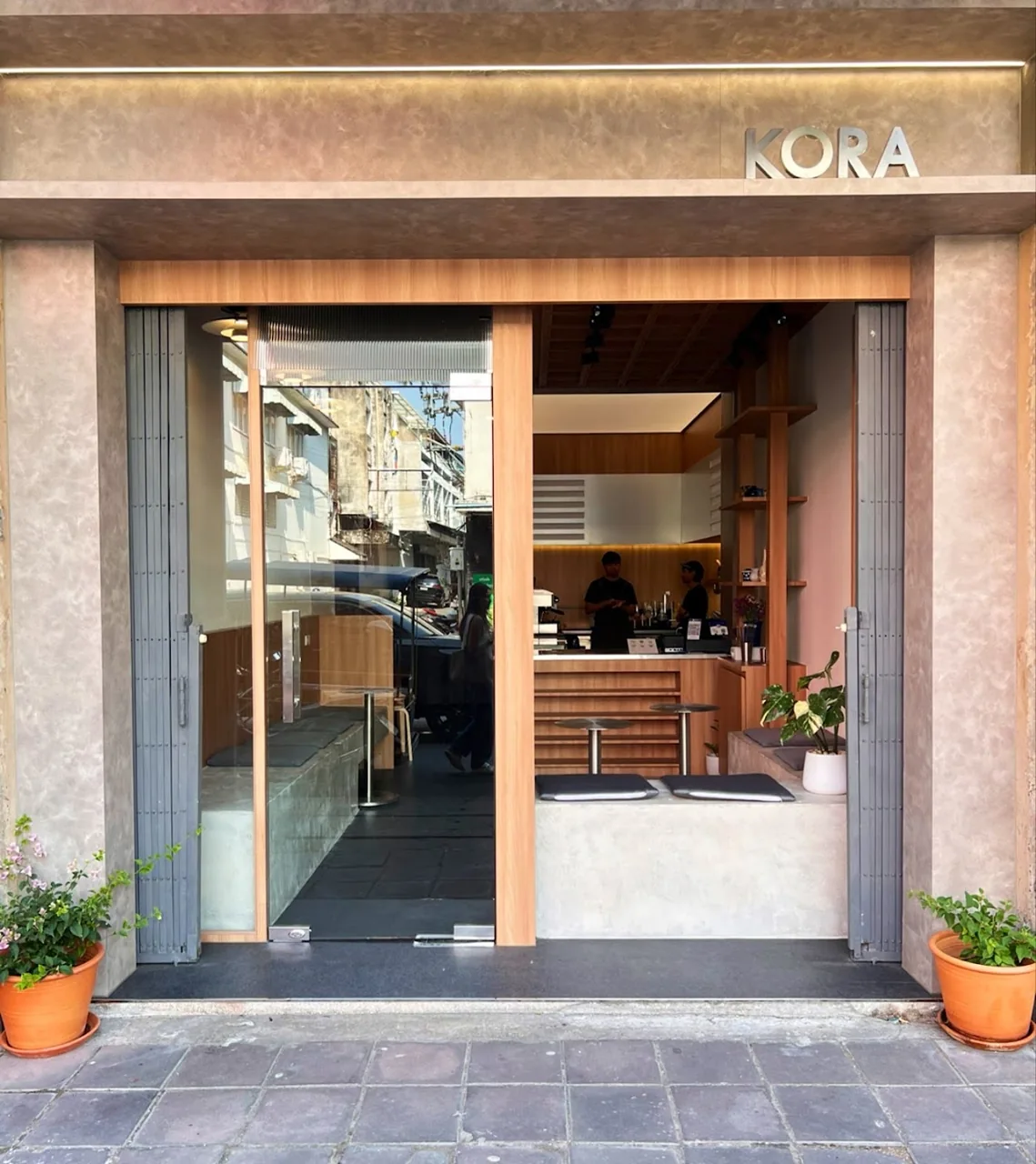 Kora Coffee entrance